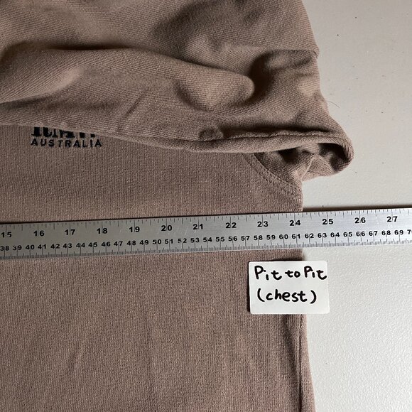 R.M.Williams Rugby Jumper Polo Shirt - Men's Size XL - Tan - Picture 6 of 9